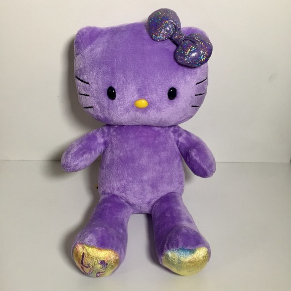 Build a Bear Hello Kitty Purple - Picture 1 of 8